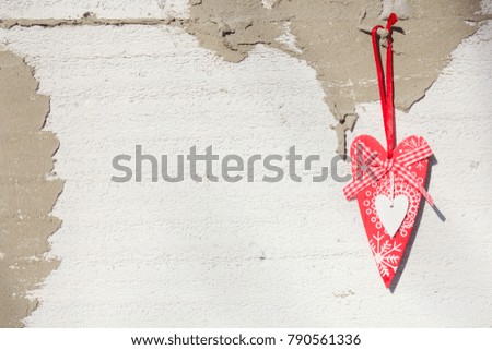 valentines day background with a heart