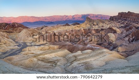 Zabriskie Point in Death Valley National Park in California, United States
 Royalty-Free Stock Photo #790642279