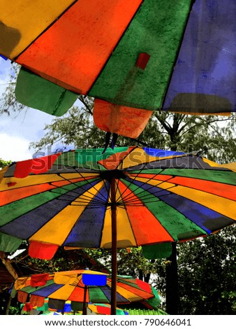 Umbrellas in Thailand