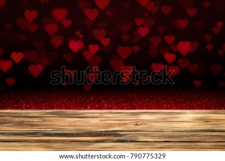 Valentine day background of free space for your decoration. 