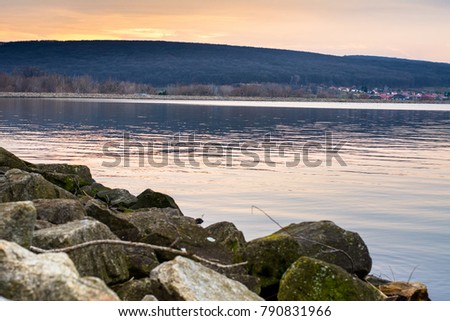 Lake „Nove Mlyny“, South Moravia, Czech Republic