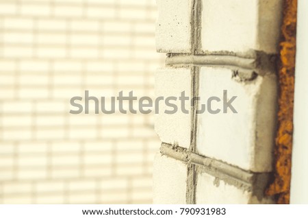 white bricks. close-up

