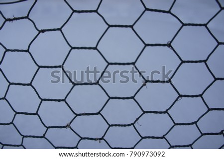 wallpaper wire blue background texture rural vintage retro material old rustic design country hexagonal abstract