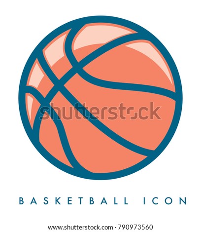 basket ball vector icon