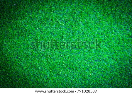 Artificial Grass Field Top View background and Texture.