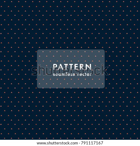 Seamless triangle pattern. Vector background. Geometric abstract texture. deep navy blue.
