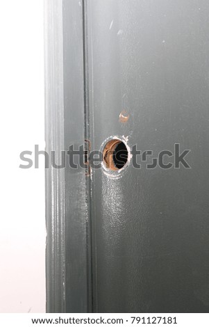 Photo for door without door lock.