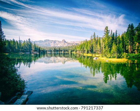 Mammoth Lakes in California, USA Royalty-Free Stock Photo #791217337
