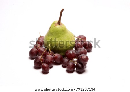 Fruit  Grapes Wine, apple, orange, pear