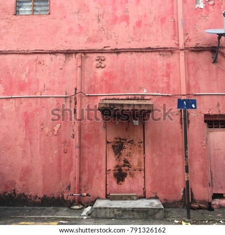 Penang Vintage wall