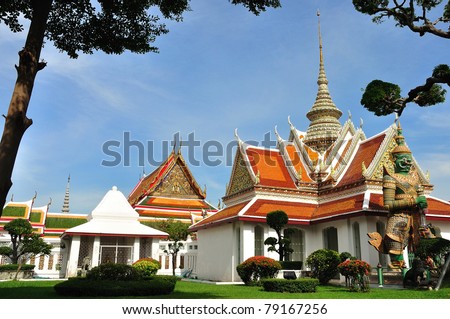 temple  in Thailand Bangkok