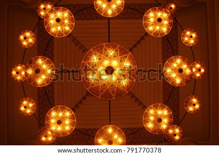 Chandelier Light Stock Images