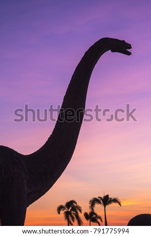 dinosaurs  silhouette Picture