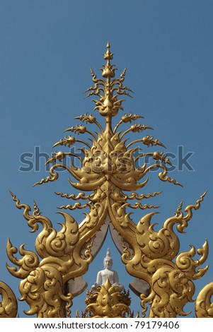 Golden temple decoration