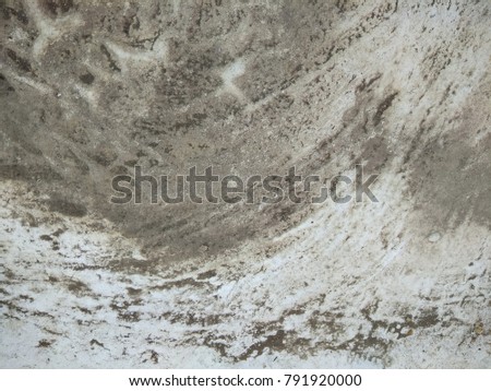 The Grunge of the Concrete surface. The Depiction of weather system and himalayan ranges seen from the satellite view. Abstract background of the Black and White color. 