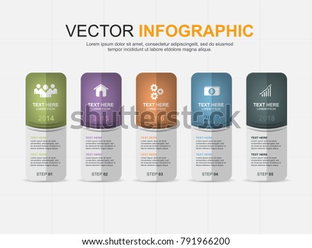 vector Infographic elements design template