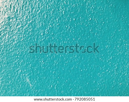Green blue background concept. Abstract background beautiful is rough surface background. Concrete is composite material composed of coarse aggregate bonded together with a fluid cement.