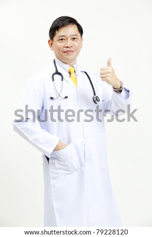 Doctor physician approval OK hand sign
