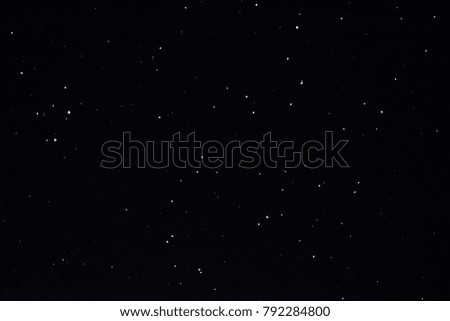 beautiful night sky and stars