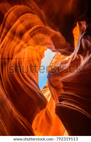 Antelope Canyon, Arizona Royalty-Free Stock Photo #792319513