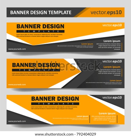 banner design template