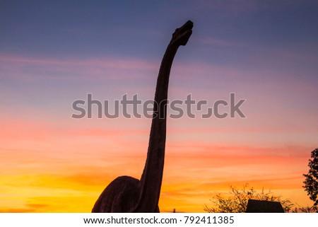 dinosaurs silhouette Picture