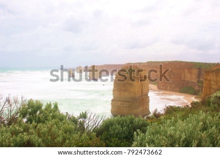 Beautiful landscape at twelve apostles, Great Ocean Road, Australia