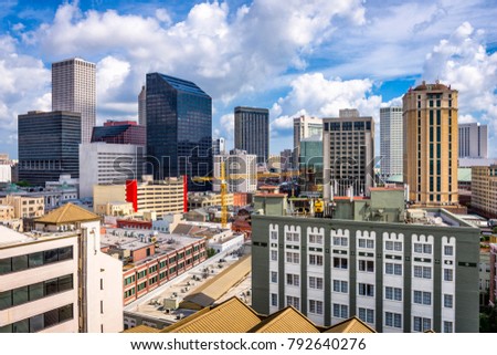 New Orleans, Louisiana, USA skyline 