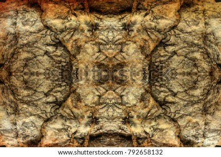 Colourful stone pattern wall texture. use for background