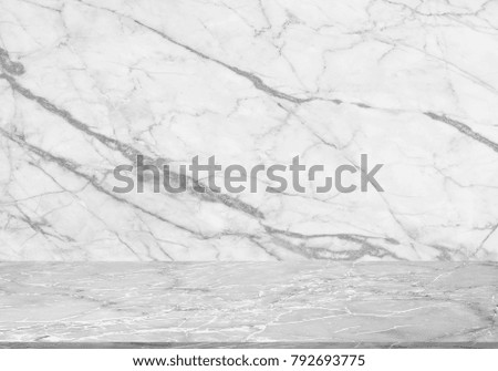 black and white marble pattern room background use for show or display.