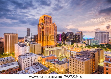 New Orleans, Louisiana, USA skyline 