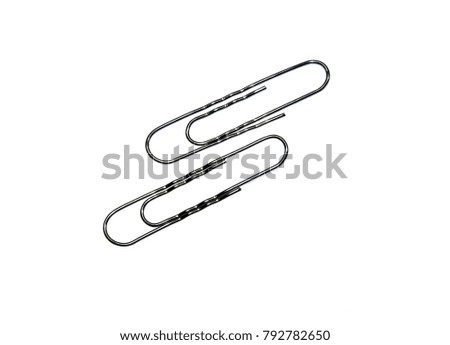 pencil clip isolated on white background