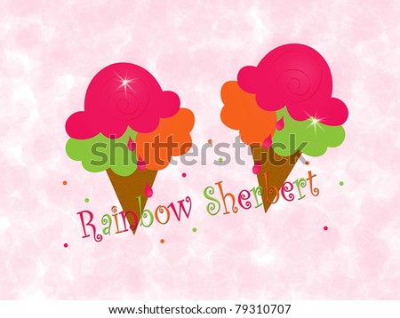 Rainbow Sherbert
