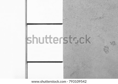 Blank cards on grey background. Mock up for design