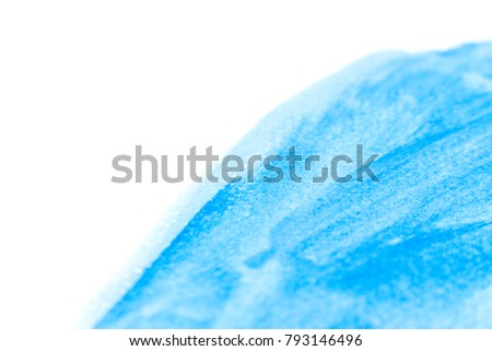 Water color blue background texture copy space