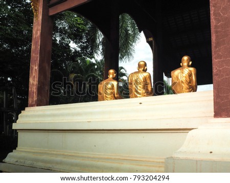 Phra Singh temple Chiang Mail Thailand
