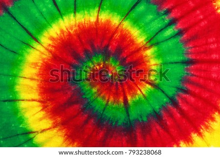 spiral tie dye pattern abstract background.