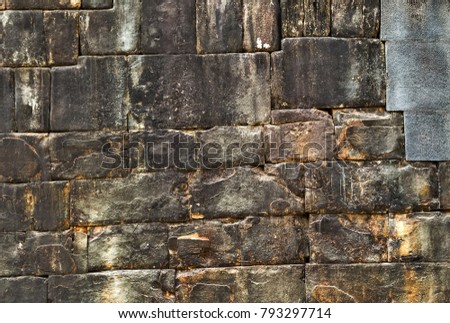 Old brick wall background texture stone