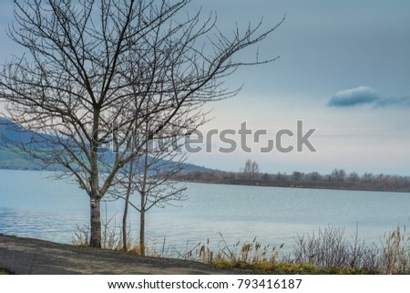 Lake New Mills (Nove Mlyny) South Moravia, Europe