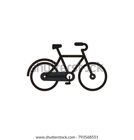 bike logo silhouette