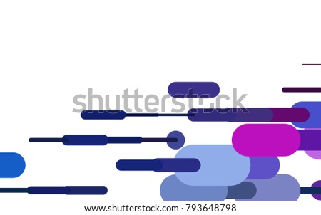 Light Multicolor, Rainbow vector template with repeated sticks. Shining colored illustration with rounded stripes. Best design for your ad, poster, banner.