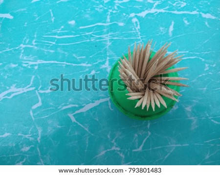 Toothpick made from bamboo