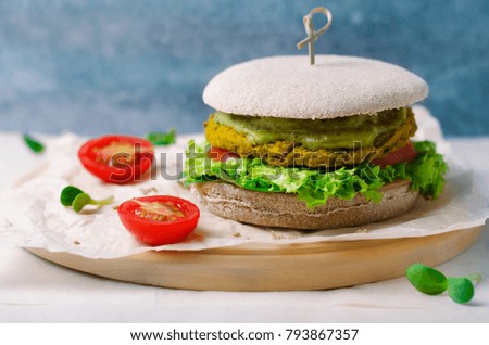 Healthy vegan burgers, Vegan and Vegetarian Meal