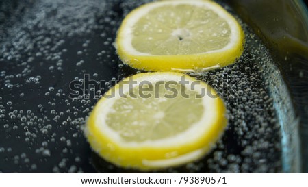 lemon and soda
