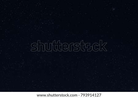High definition star field background. Southern Hemisphere, summer