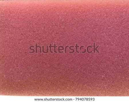Close up old pink sponge background. 