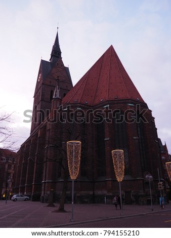 The Church at the Marketplace, Marktkirche, Hannover, Germany, Hanover, Lower Saxony