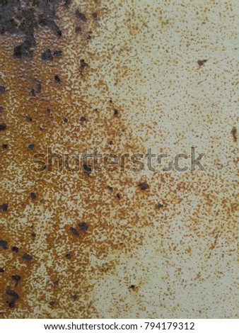 Metal rust texture
