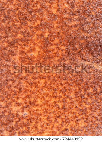 Rust on steel plate. Rust Background. Blurred picture. Blurred Background.