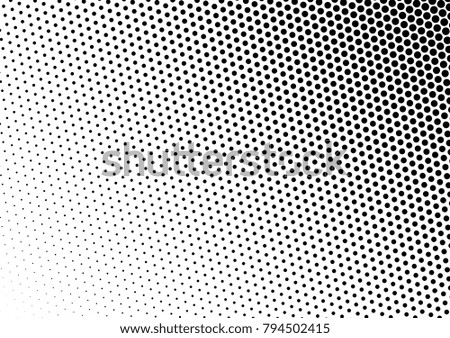 Halftone Background. Points Overlay. Abstract Distressed Texture. Vintage Pattern. Vector illustration